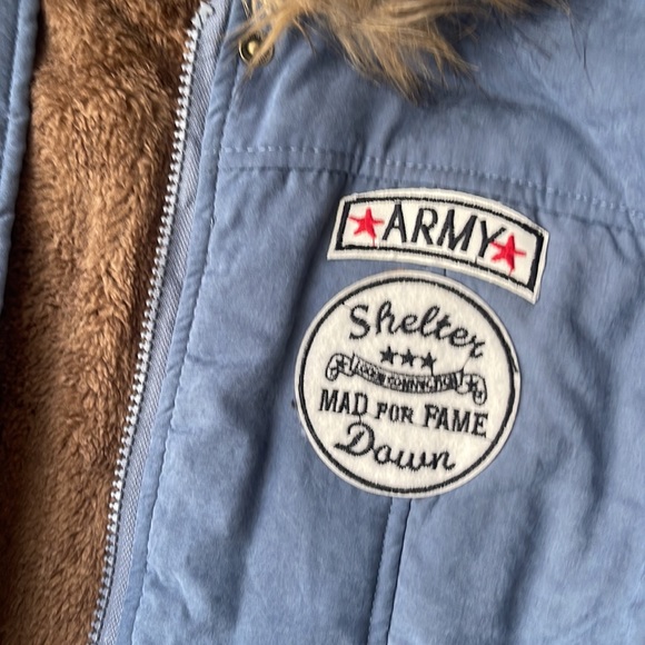 Blue Fengzhiyuan (Amazon)size Med coat NWOT - Picture 3 of 4